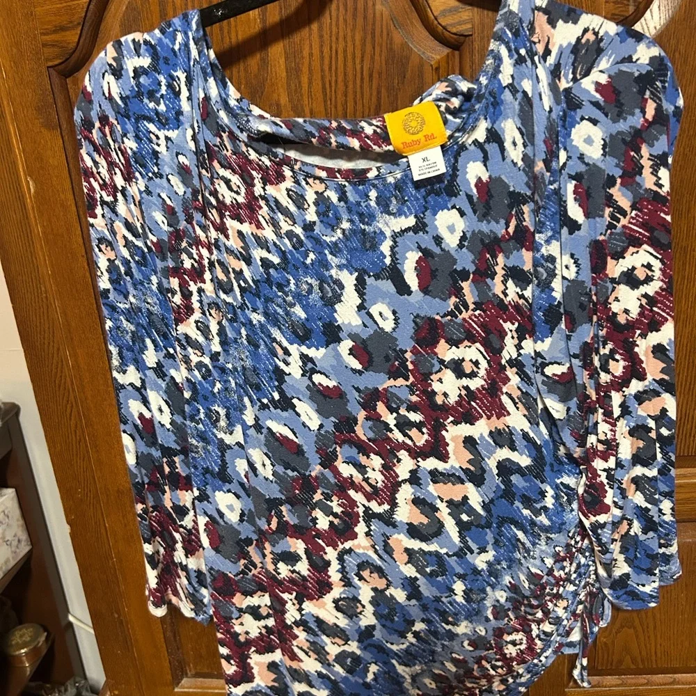 Ruby Rd. Multicolor Abstract Dress - Picture 2 of 3